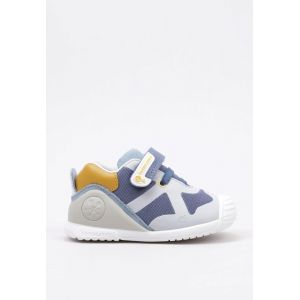 Biomecanics Chaussures basses style running avec détails dans différents tons et bride autoagrippante avec élastiques Bleu - Taille 19