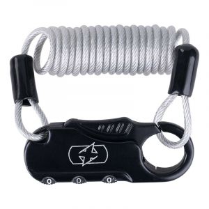 Image de Oxford Serrure à combinaison à 3 chiffres réinitialisable avec câble