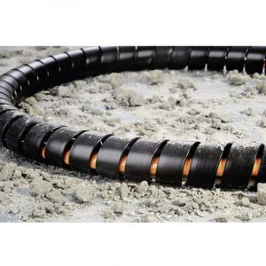 Hellermanntyton Gaine spirale SPF15-PP-BK 162-20150 noir 1 m