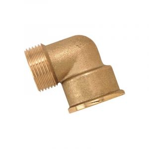Boutté Coudes 90° mâles/femelles - laiton coude laiton 90° à visser mf33/42 1 pièce(s) - b