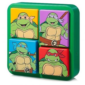 Numskull Games Lampe Murale Officielle TMNT avec Logo 3D pour Chambre à Coucher, Bureau, Maison, étude, Travail – Produit Officiel Teenage Mutant Ninja Turtles