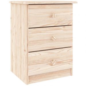 VidaXL Table de chevet ALTA 41x35x55 cm bois de pin massif