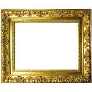 Cadre Baroque Or Très Bien Décoré 979 Oro, 60x80 CM Vides Cadre