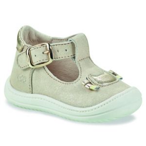 GBB Baskets montantes enfant FLEXOO KAT Beige - Taille 18,19,20,21,22,23