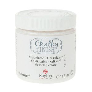 Image de Rayher Peinture - DecoArt Chalky Finish - Blanc Craie - 118 ml