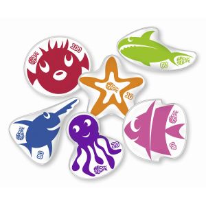 Beco Jouet de bain : Animaux plongeurs Sealife