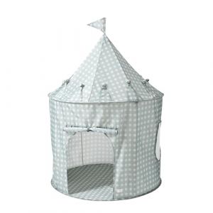 3 Sprouts Tente de jeu en tissu recyclé Vichi Bleu