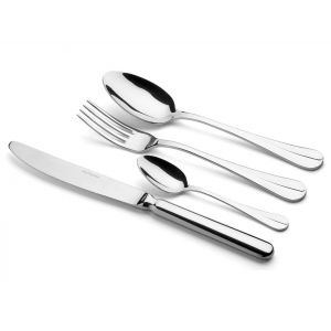 Guy Degrenne Couteau à dessert en inox 18/10 de 3mm finition miroir - Lot de 6 - Mikado