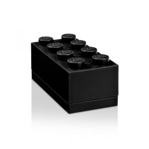 Opbergbox L Mini: Brick 8 Zwart (40121733) [L