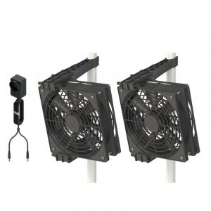 Pack de 2 Ventilateur - Monkey Fan 24V - Secret jardin