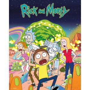 GB eye Affiche mini Rick and Morty Groupe