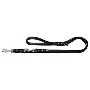 Hunter Laisses en cuir Laisse Réglable Basic