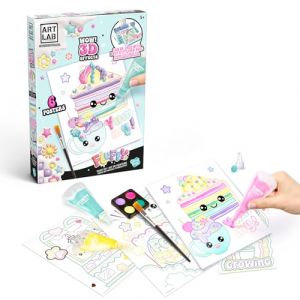 Canal Toys Art Lab Kit de Peinture Fluffy Paint- Art 019