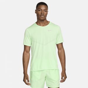 Nike Maillot manches courtes rise 365 vert homme