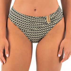 Culotte de bain - Noire avec Motif