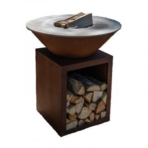 Braséro Le Classique 100x90 corten