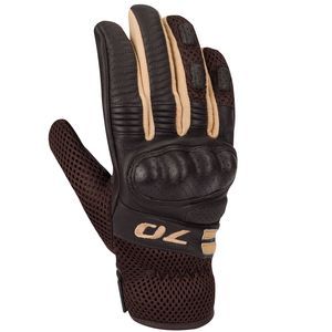 Segura Gants cuir/textile Lady Melbourne noir/blanc - T5