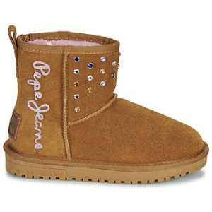 Pepe Jeans Boots enfant DISS STUDS G Marron - Taille 36,37,38,39,32,33,34,35