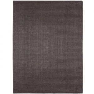 Minimal Tapis uni de Salon Chambre Relax Sobre et Epur&eacute; (Caf&eacute; - 240x340cm)