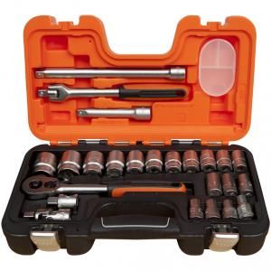 Bahco Coffret à douilles 1/2" 24 pièces S240