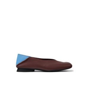 Camper Pour femme. Ballerines en cuir bordeaux Casi Myra