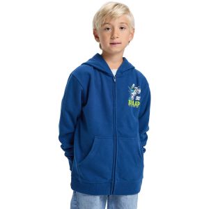 DC Shoes Brap Kids Sweat à capuche zippé bleu