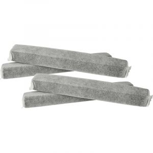 Vhbw 4x Filtres compatible avec Miele K 34473, K 34543, K 34542, K 34483, K 34482, K 35222, K 35282, K 35272 réfrigérateur - Filtre à charbon actif