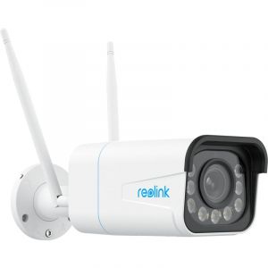 Reolink Caméra de Surveillance 4K 8MP 2,4 / 5GHz WiFi 6 Exterieure, Détection Humaine/Véhicule/Animal, Zoom Optique 5X, Vision Nocturne Couleur,