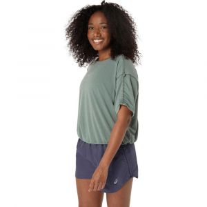 Asics Nagino Top Maillot De Course Femmes - Bleu, Taille XS