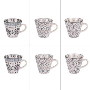 Table passion Coffret de 6 tasses Nelson 17 cl
