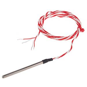 Rs pro Capteur rtd PT100 4mm, L.65mm + 1m, +200&deg;C max, C&acirc;ble (Prix pour 1 )