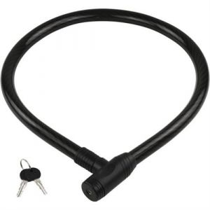 Antivol vélo BURG WACHTER 570 120 Câble acier 25 mm Gaine PVC 120 cm