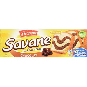 Brossard Savane - Gâteau marbré au chocolat - Le paquet de 300g