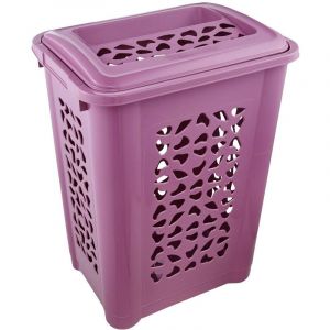 Image de Keeeper Panier à linge -per- avec couvercle, 60 l, lilas