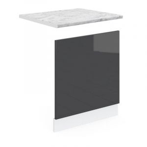 Fa&ccedil;ade R-Line, 45 Cm, Pt Marbre, Anthracite Haute Brillance, Vicco