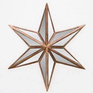 Amadeus Etoile murale or patine 5 branches