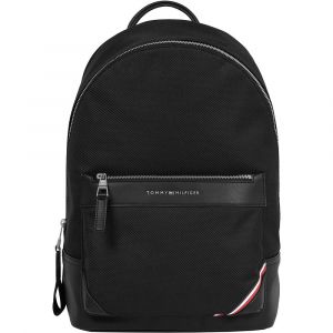 Tommy Hilfiger Sac &agrave; dos 1985 nylon recycl&eacute; et d&eacute;perlant Noir