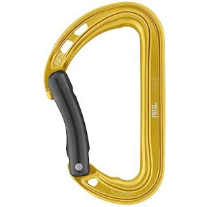 Petzl Spirit, Carabiner, Jaune, U, Adulte Unisexe