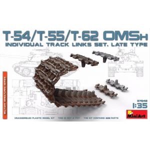 Mini Art T-54/t-55/t-62 Omsh Individual Track Links Set.late Type- 1:35e - Miniart