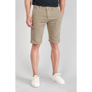 Le Temps des Cerises Bermuda chino Jogg Swoop beige sable