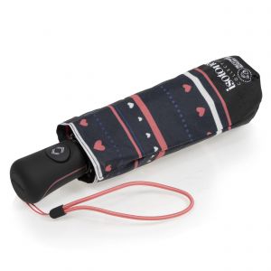 Isotoner Parapluie solide, ultra-déperlant, large couverture, ouverture/fermeture auto