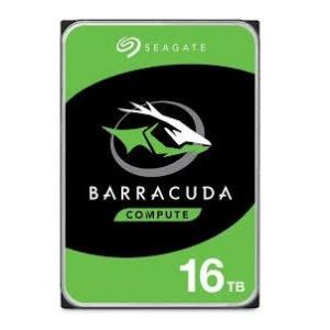 Seagate Barracuda 16TB Disque Dur Interne, 7200 U/Min, 512MB Cache, SATA 6Gb/s, 3.5" (ST16000DM001) (Mysello GmbH, neuf)
