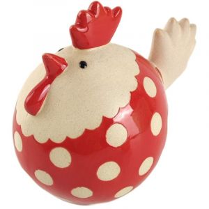 Signes Grimalt Figurine de poule pour la maison, d&eacute;coration boh&egrave;me, ornement en c&eacute;ramique, cadeau id&eacute;al, design unique et original