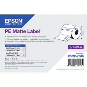 Epson PE - etiquettes en forme decoupee - mat - 185 etiquette(s) - 102 x 152 mm