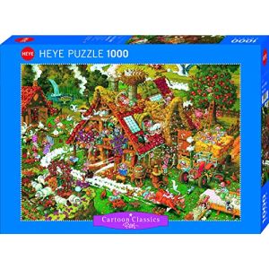 Heye Puzzle 1000 pièces : Cartoon Classics : Drôle de ferme