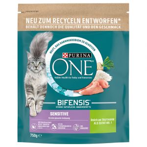 Purina 750g de nourriture pour chat sensitive s&egrave;che