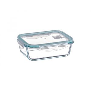 Bo&icirc;te &agrave; Lunch Herm&eacute;tique Rectangulaire En Borosilicate De 370 Ml