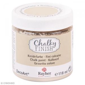 Rayher Peinture - DecoArt Chalky Finish - Beige Craie - 118 ml