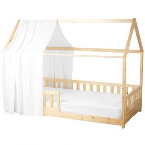 Sevira Kids Ciel de lit cabane gaze coton jeanne