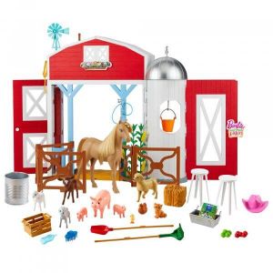 Mattel Poupée - La ferme aux animaux